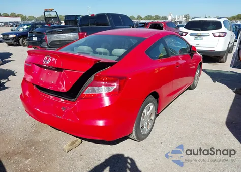 2013 Honda Civic Lx из США, поврежденный, VIN 2HGFG3B50DH517608
